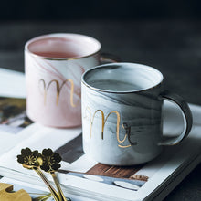 Load image into Gallery viewer, Marble Porcelain Mugs